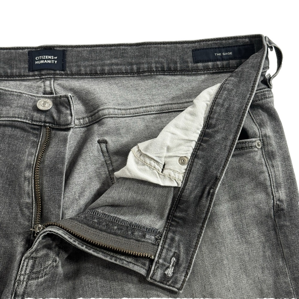 Citizens of Humanity Jean Mens Gage 40 x32 COH Classic Athletic Fit Stretch Gray - Picture 11 of 15